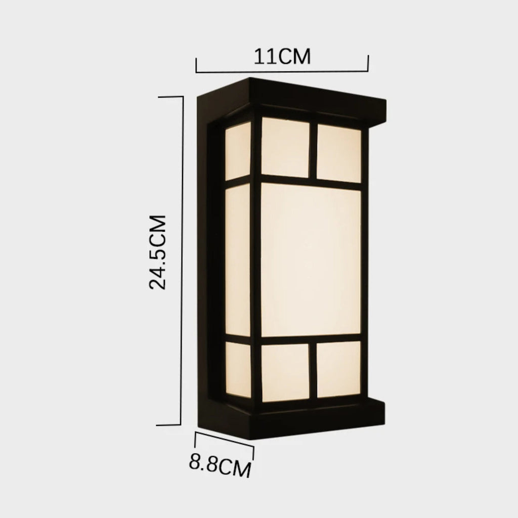 LED Outdoor Wall Light with Motion Sensor