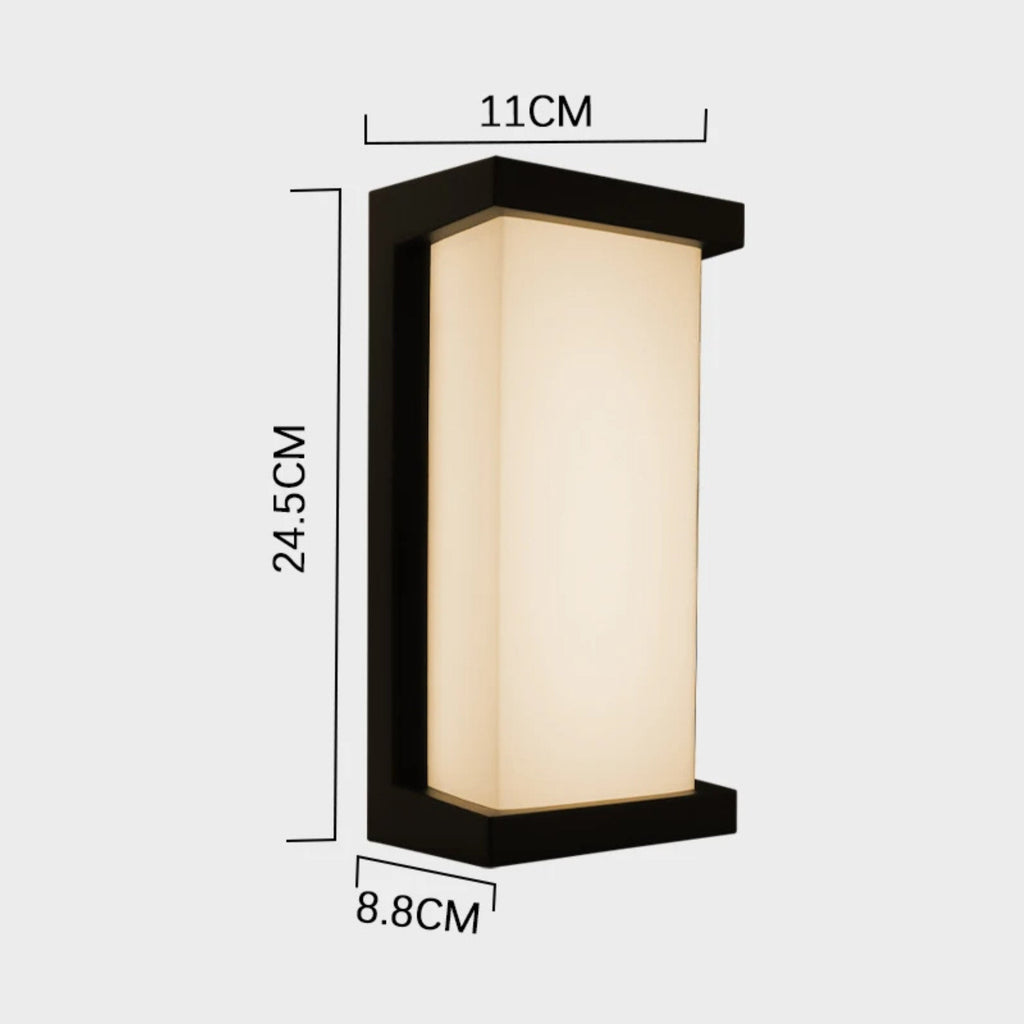 LED Outdoor Wall Light with Motion Sensor