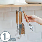 Under-Cabinet Rotating Kitchen Utensil Organizer