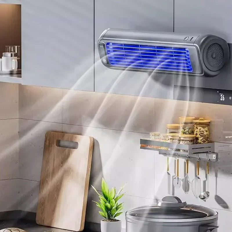Compact Bladeless Fan with Smooth Airflow
