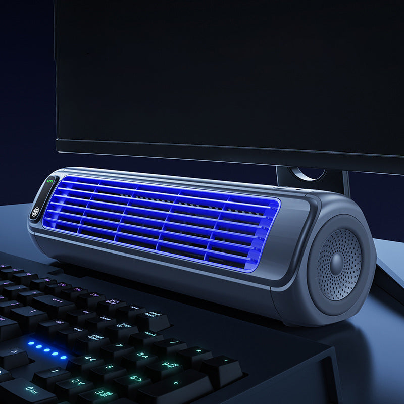 Compact Bladeless Fan with Smooth Airflow