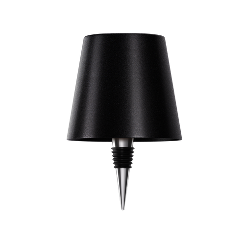 Bottle Top Lamp with Shade for Decorative Table Lighting