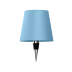 Bottle Top Lamp with Shade for Decorative Table Lighting