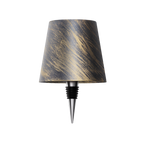 Bottle Top Lamp with Shade for Decorative Table Lighting