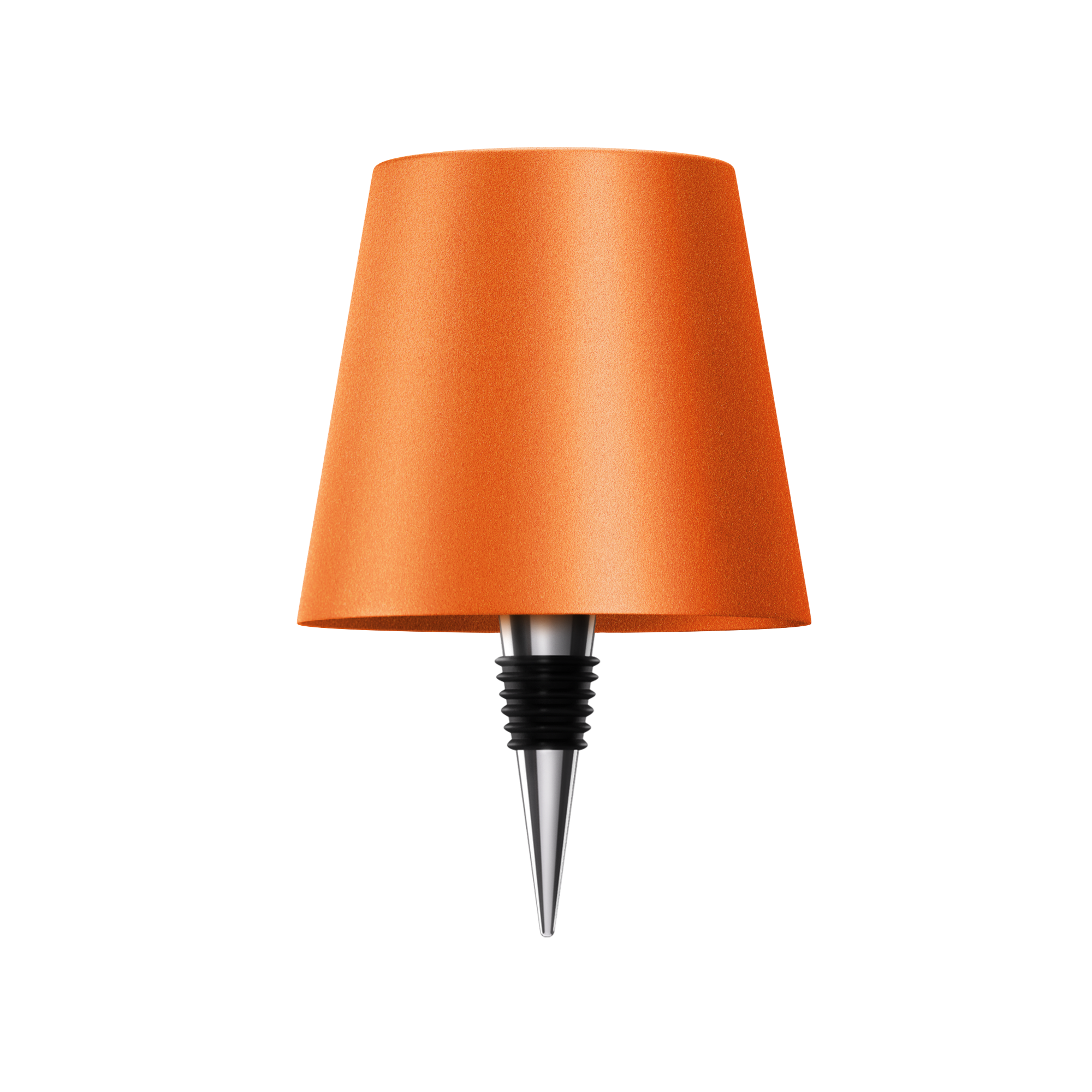 Bottle Top Lamp with Shade for Decorative Table Lighting