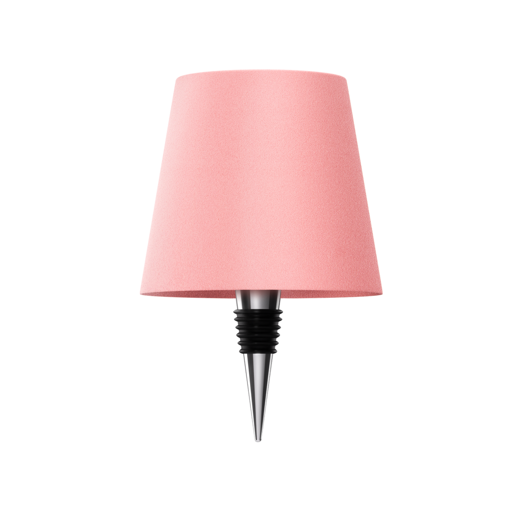 Bottle Top Lamp with Shade for Decorative Table Lighting