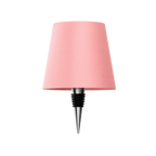 Bottle Top Lamp with Shade for Decorative Table Lighting