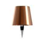 Bottle Top Lamp with Shade for Decorative Table Lighting