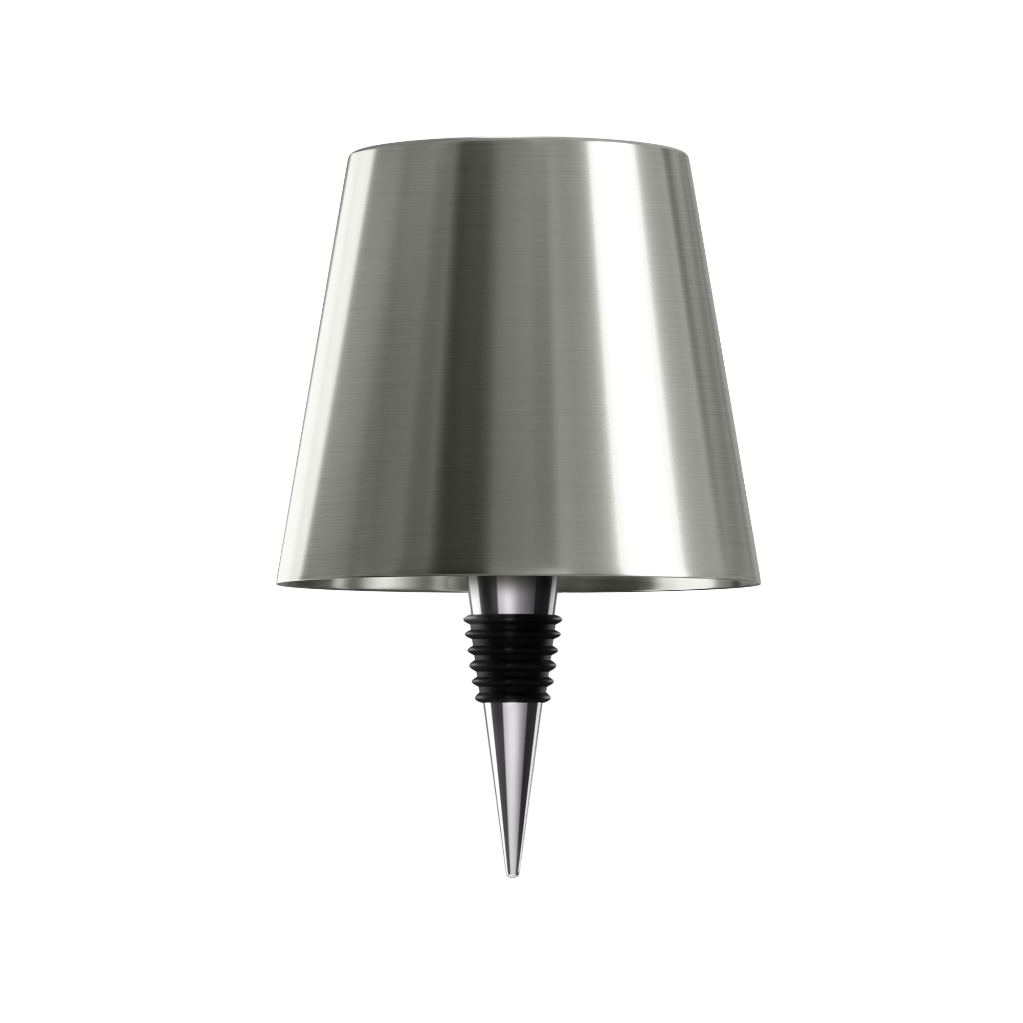 Bottle Top Lamp with Shade for Decorative Table Lighting