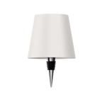 Bottle Top Lamp with Shade for Decorative Table Lighting