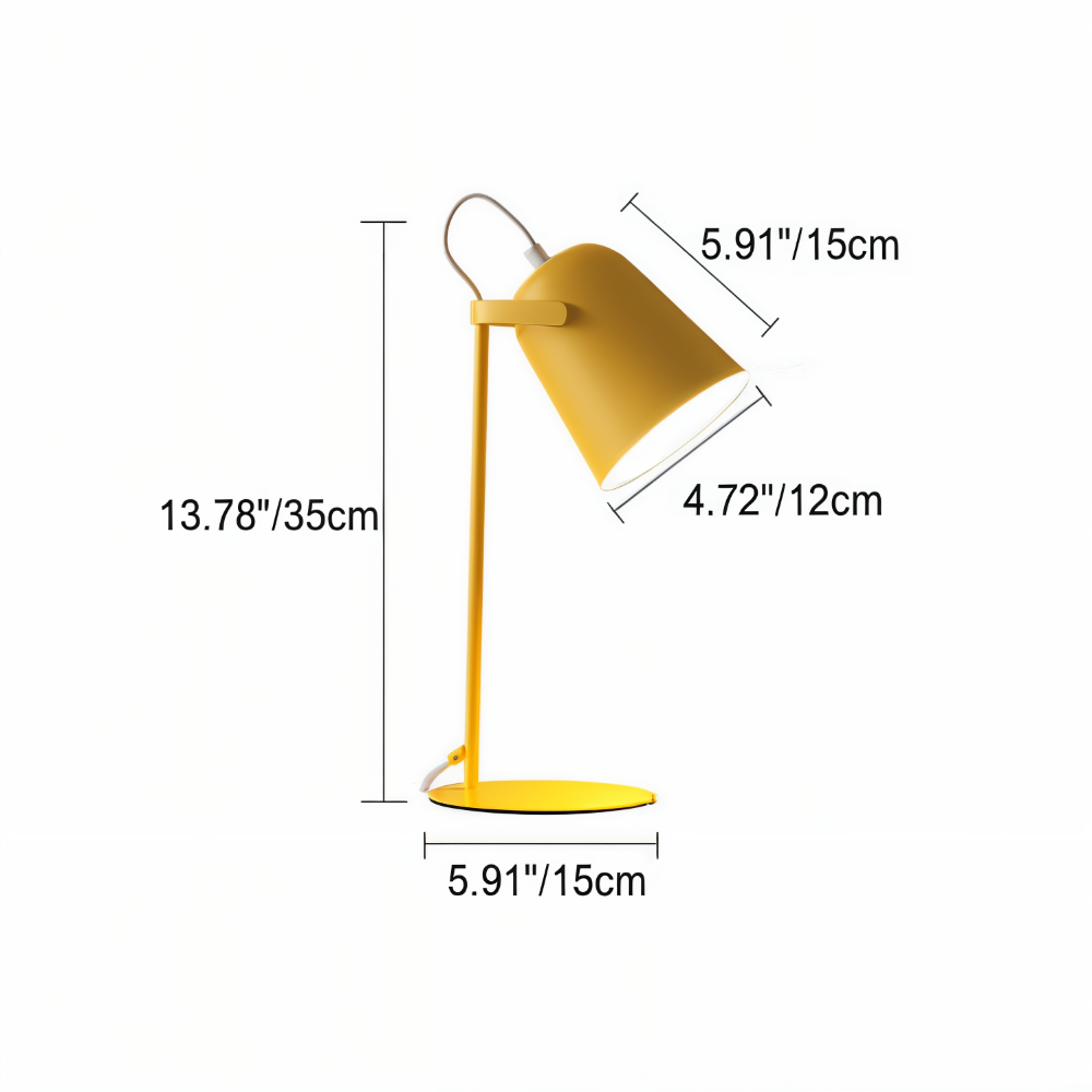 Modern Desk Lamp with Adjustable Head