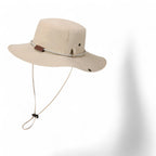 Lightweight Sun Hat with Wide Brim and Ventilation Design