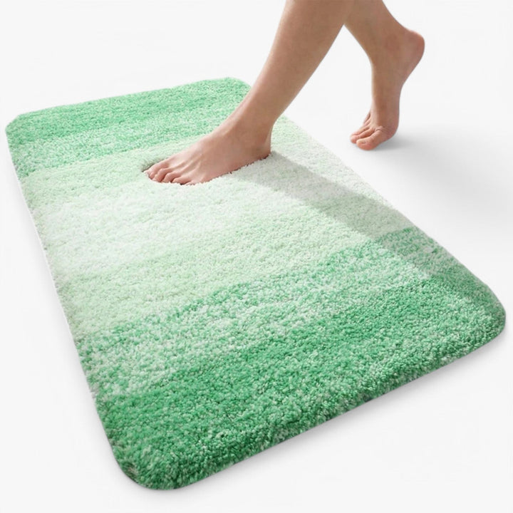 Absorbent Non-Slip Bath Mat for Dry Feet