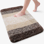 Soft Absorbent Bath Mat Non Slip Plush Bathroom Floor Rug