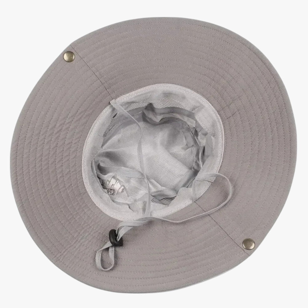 Wide Brim Boonie Hat with Chin Strap