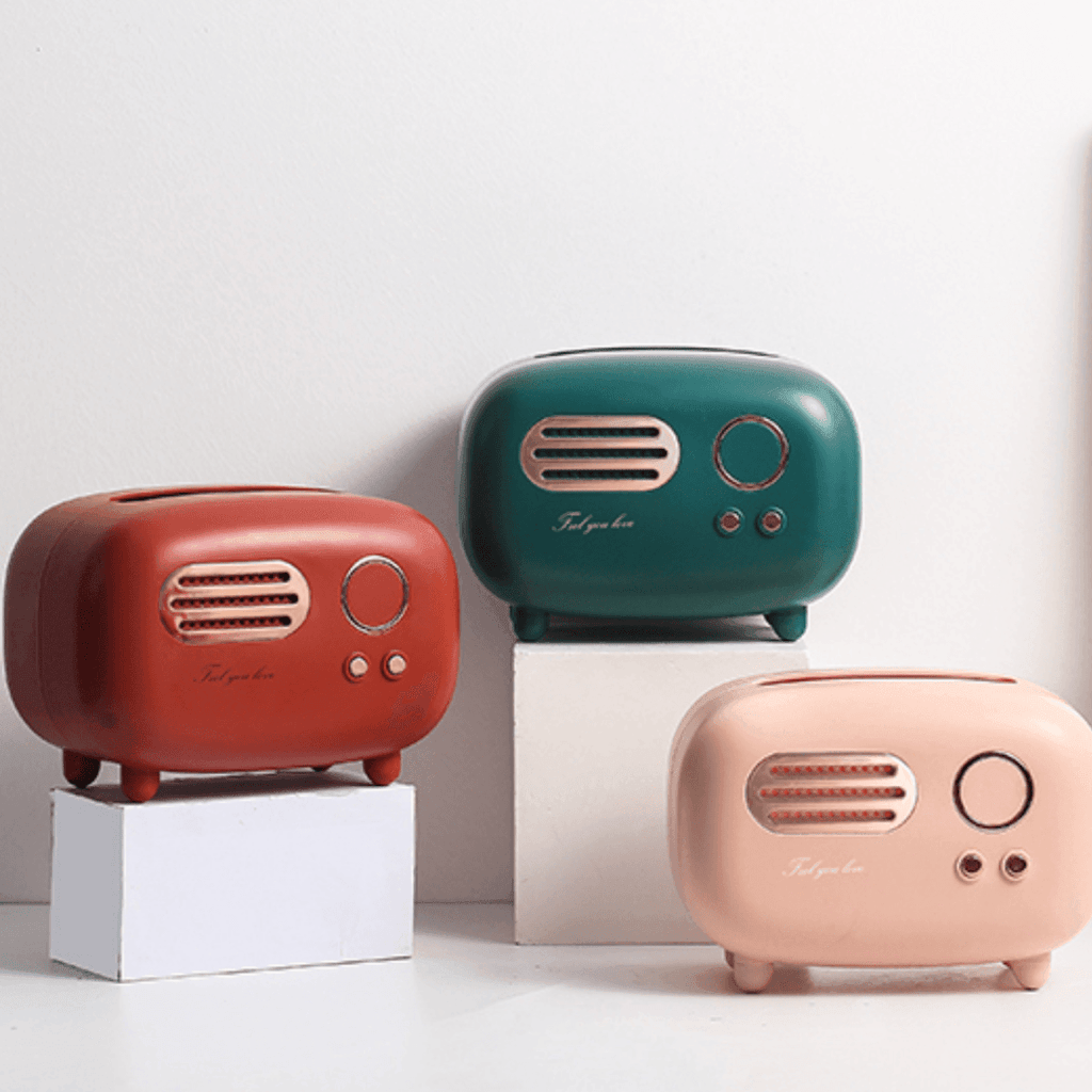 Vintage-Style Tissue Organizer for Home & Desk