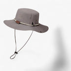 Lightweight Sun Hat with Wide Brim and Ventilation Design