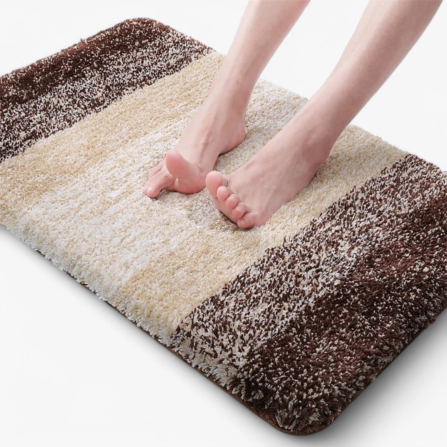 Soft Absorbent Bath Mat Non Slip Plush Bathroom Floor Rug