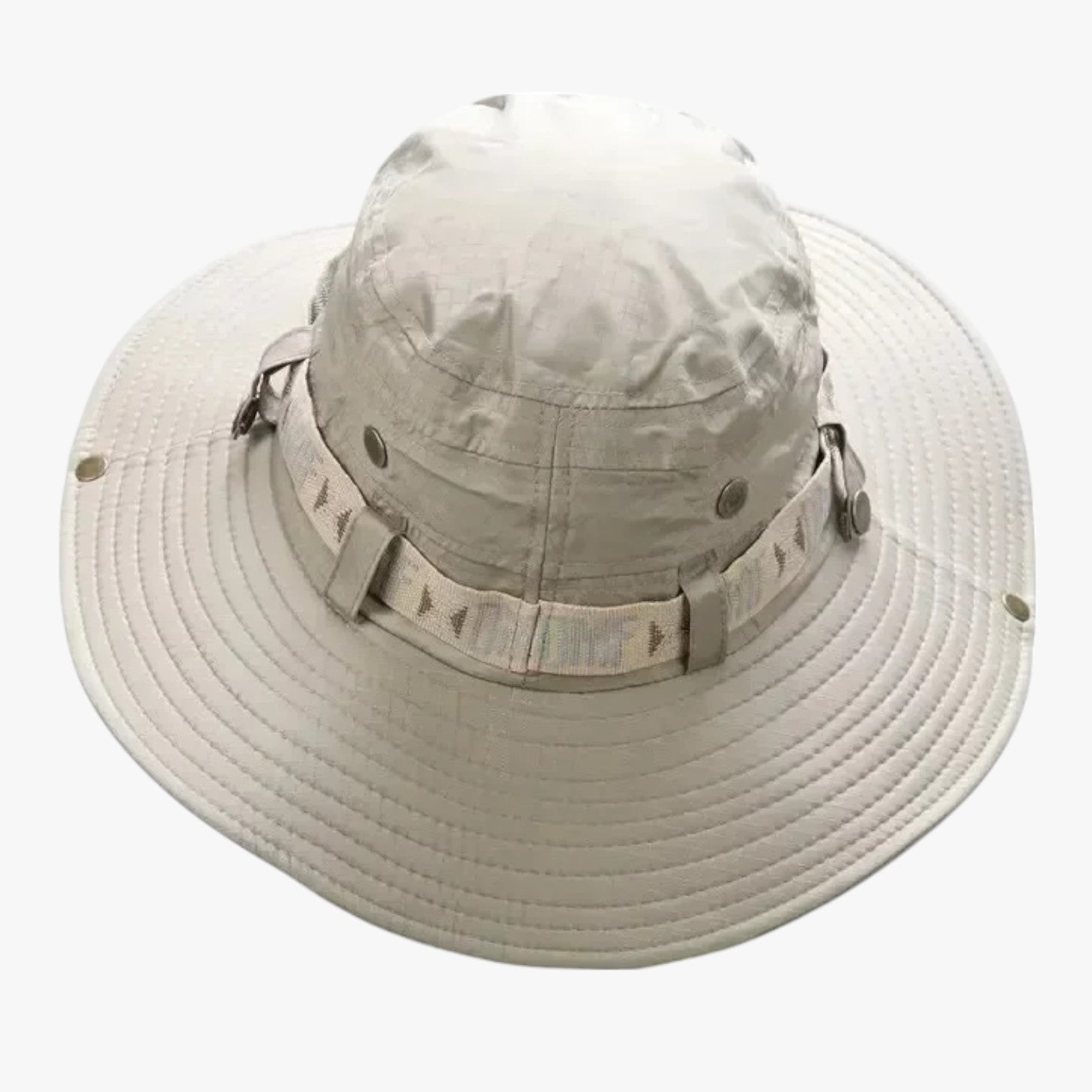 Wide Brim Boonie Hat with Chin Strap