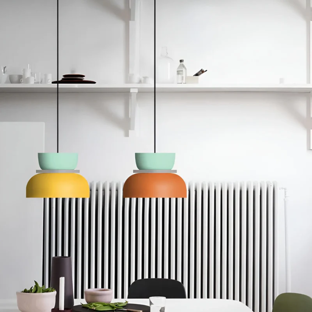 Modern Pendant Lamp with Decorative Layered Design