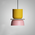 Modern Pendant Lamp with Decorative Layered Design