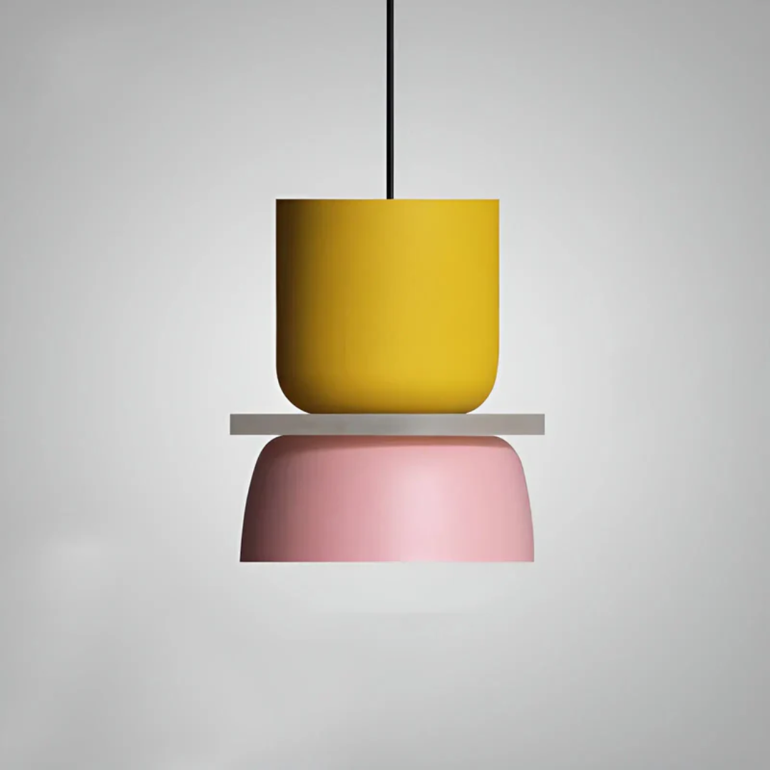 Modern Pendant Lamp with Decorative Layered Design