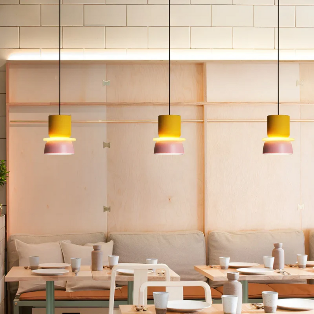 Modern Pendant Lamp with Decorative Layered Design