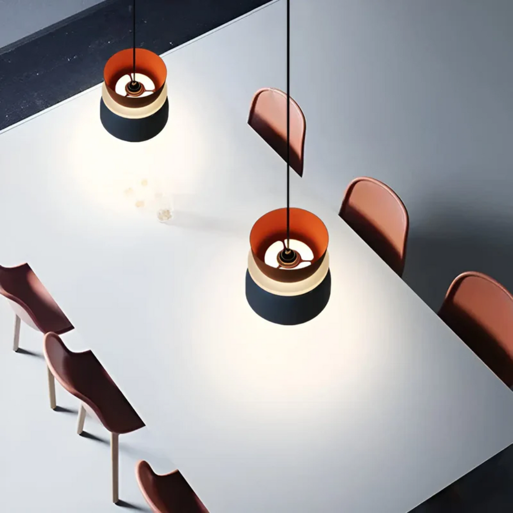 Modern Pendant Lamp with Decorative Layered Design