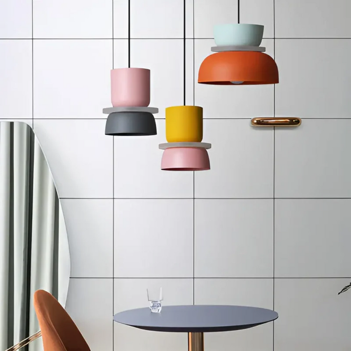 LED Pendant Light Macaron Shape