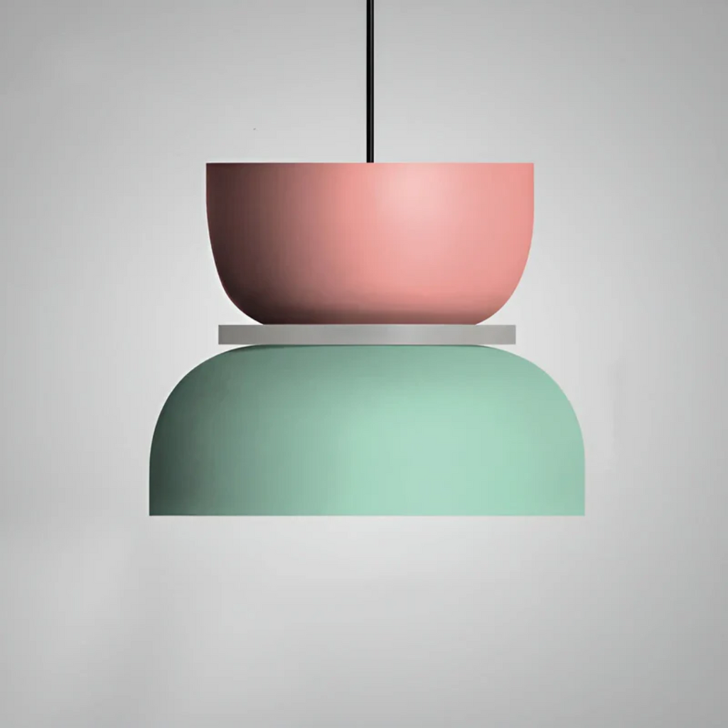 Modern Pendant Lamp with Decorative Layered Design