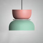 Modern Pendant Lamp with Decorative Layered Design