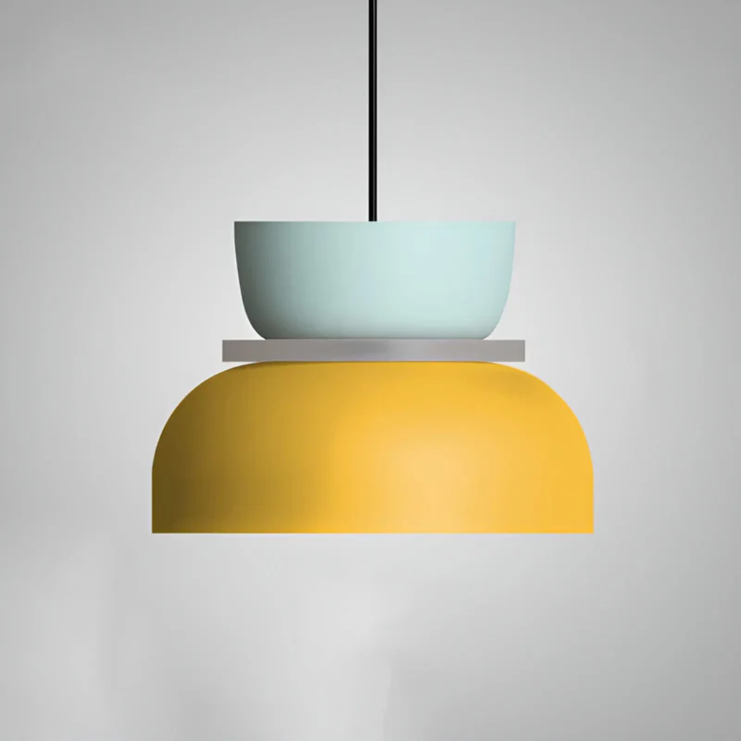 Modern Pendant Lamp with Decorative Layered Design