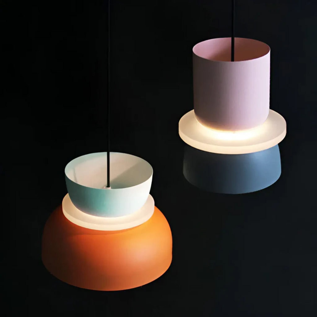 Modern Pendant Lamp with Decorative Layered Design