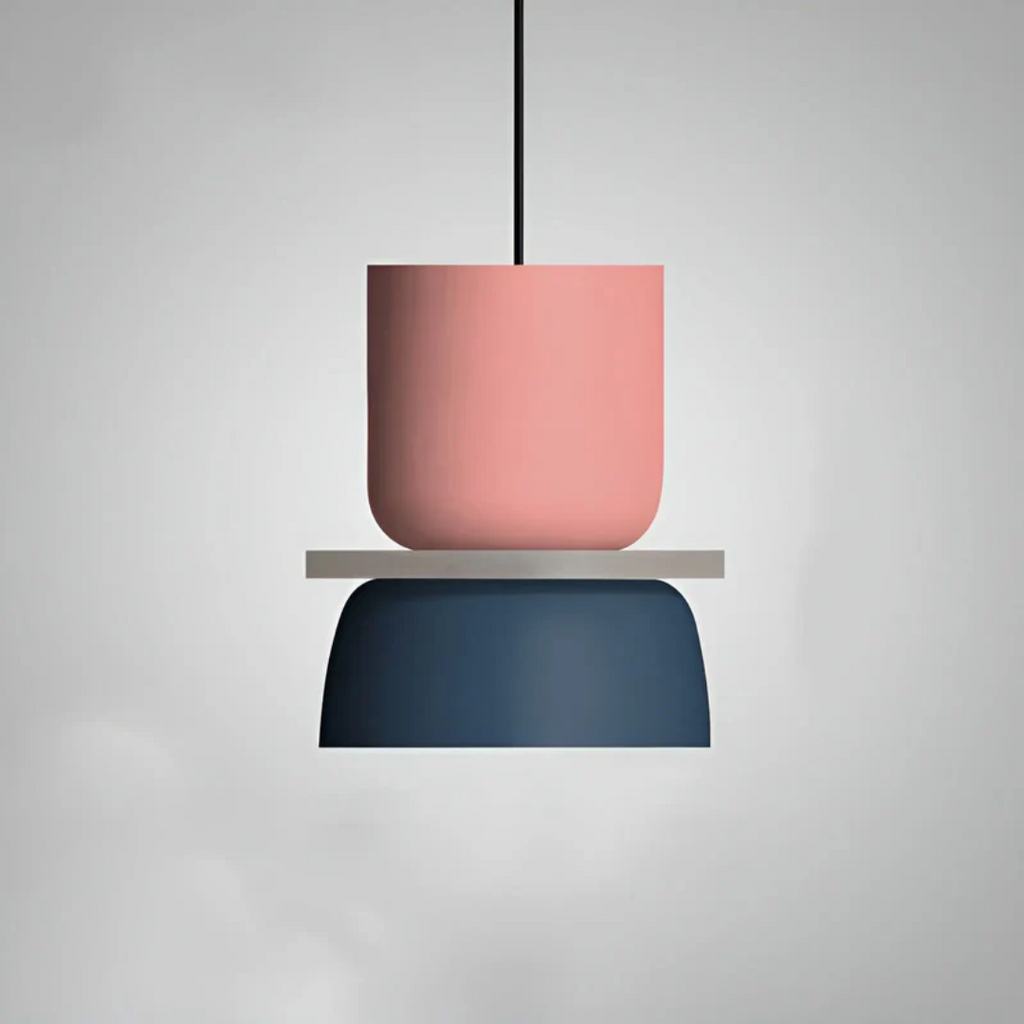 Modern Pendant Lamp with Decorative Layered Design