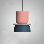 Modern Pendant Lamp with Decorative Layered Design