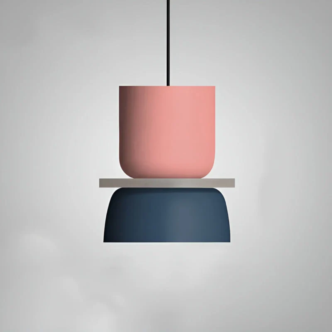 Modern Pendant Lamp with Decorative Layered Design