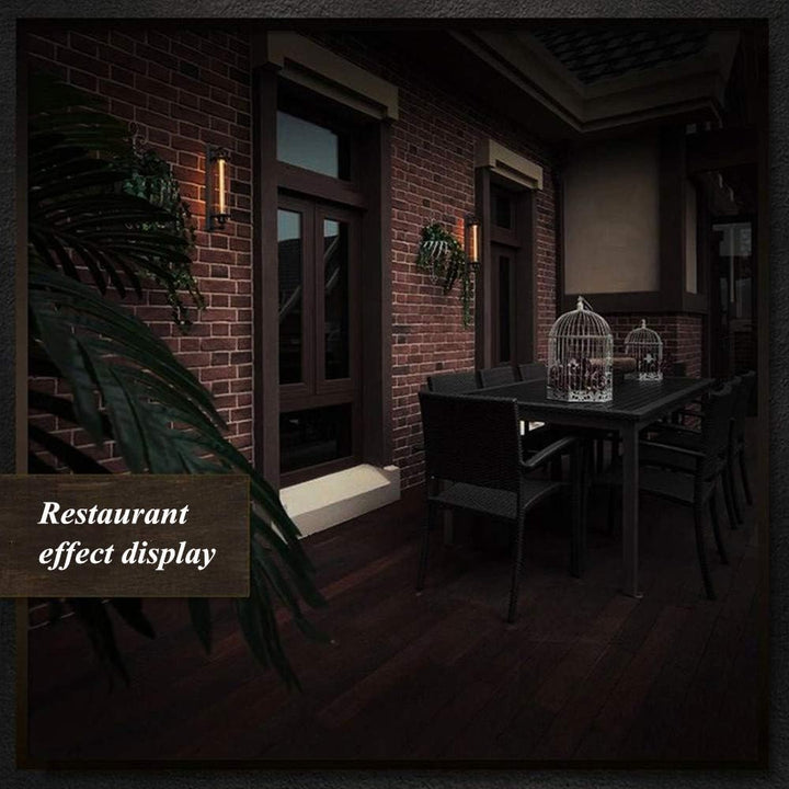 Wall-Mounted LED Light Fixture Vintage Design