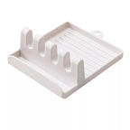 Multi-Slot Spoon Rest for Clean and Organized Cooking