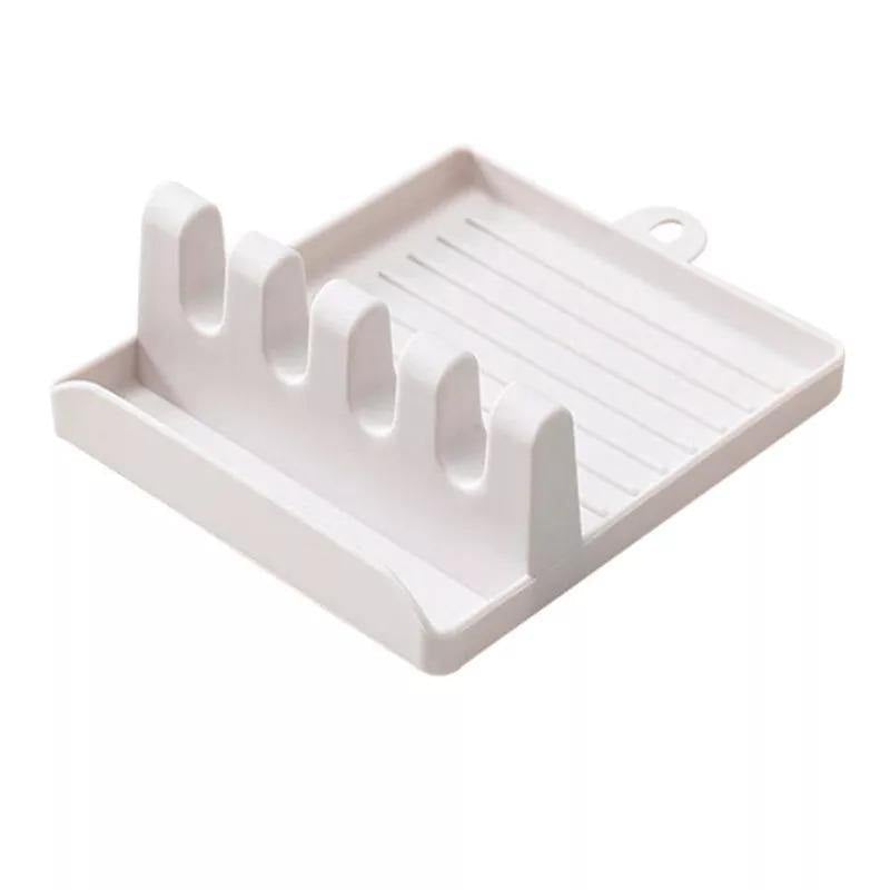 Multi-Slot Spoon Rest for Clean and Organized Cooking