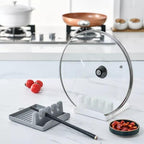 Multi-Slot Spoon Rest for Clean and Organized Cooking