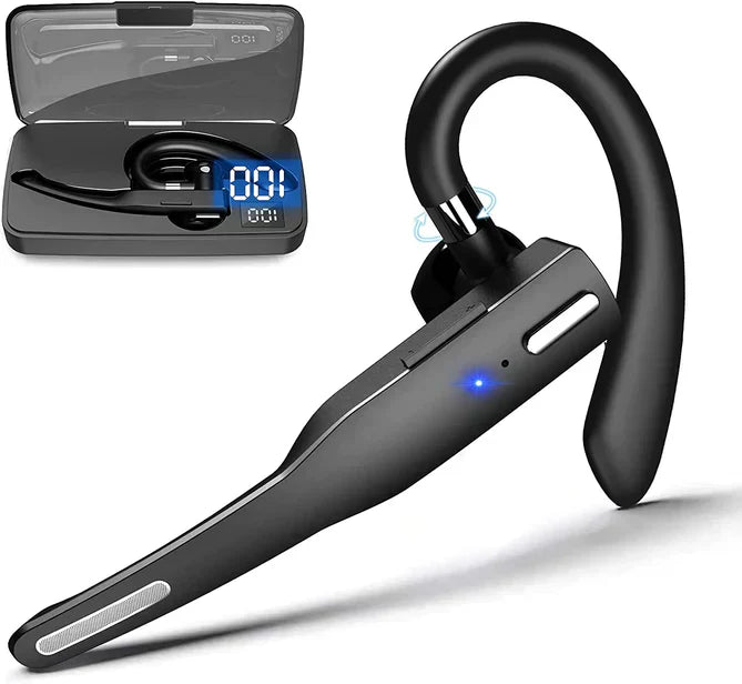 Hands Free Bluetooth Headset with Adjustable Mic