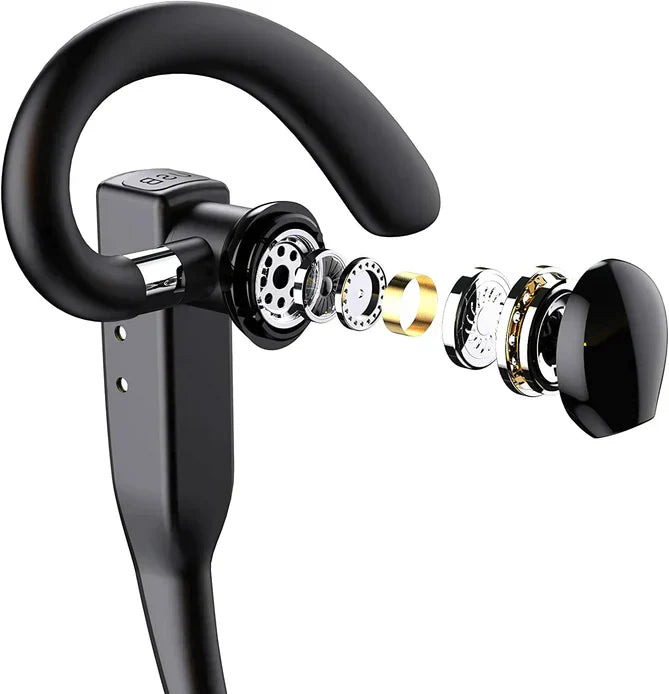 Hands Free Bluetooth Headset with Adjustable Mic