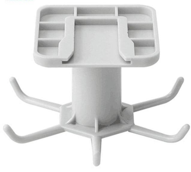 Under-Cabinet Rotating Kitchen Utensil Organizer