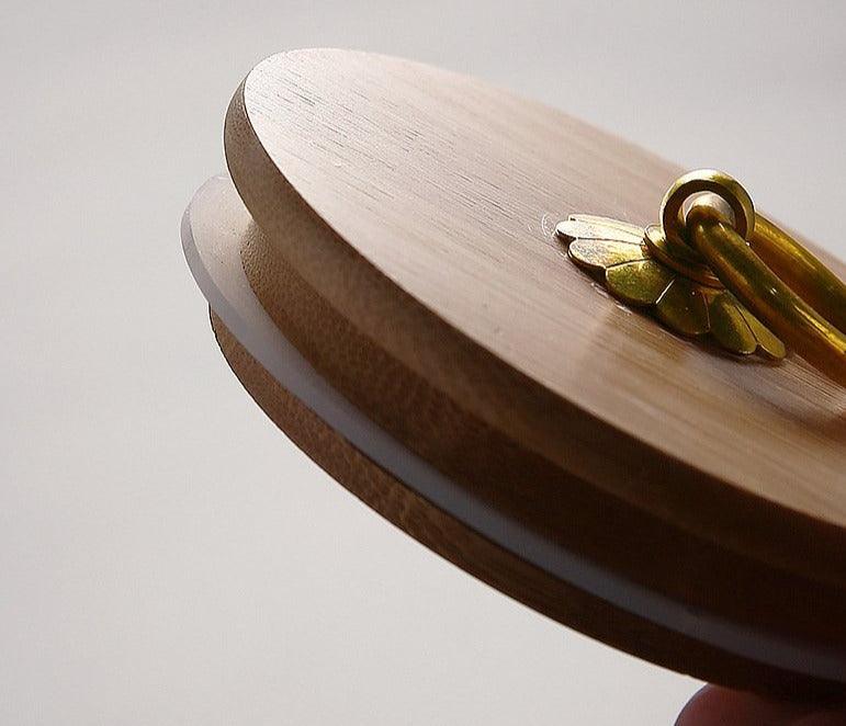 Ripple Jars with Lid and Charm