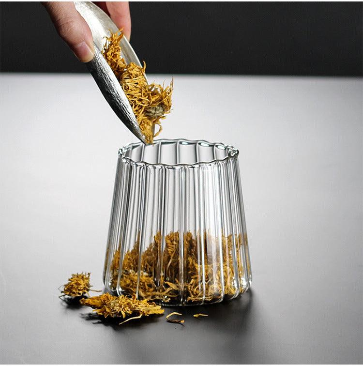 Elegant Glass Jar for Kitchen & Home Organization
