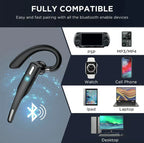 Hands Free Bluetooth Headset with Adjustable Mic