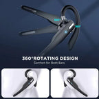 Hands Free Bluetooth Headset with Adjustable Mic