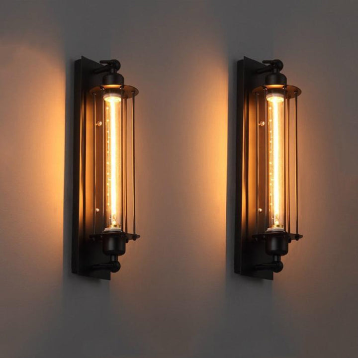 Wall-Mounted LED Light Fixture Vintage Design
